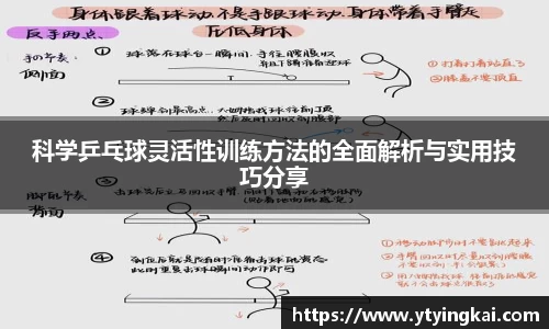 科学乒乓球灵活性训练方法的全面解析与实用技巧分享