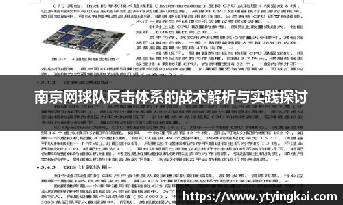 南京网球队反击体系的战术解析与实践探讨